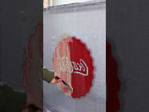 Surprising My Grandpa with a Handmade Rug ❤️ #RugTufting#MakingARug #RhodyRugs