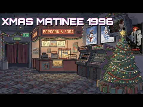 1996 Holiday Matinee 🍿 Deep Focus Synthwave Mix (Cinema Ambience)
