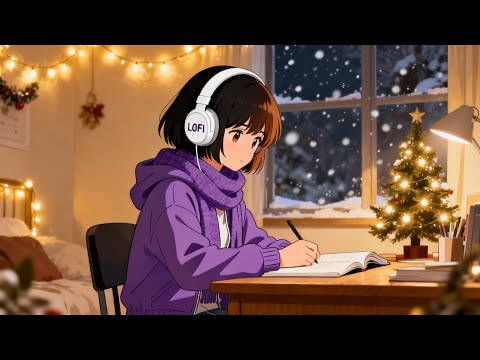 Snow Outside, Calm Inside – Night Study Lofi