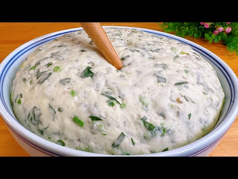 Spinach Pancakes: A Recipe You've Never Tried—Tastier than Buns and Super Simple❗独特菠菜饼做法：轻松学会，比包子更美味