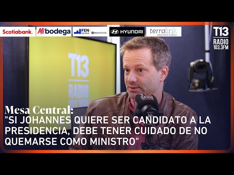 Axel Kaiser: "Si Johannes quiere ser candidato, debe tener cuidado de no quemarse como ministro"