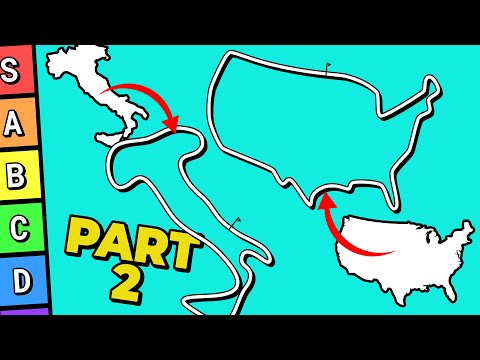 Which COUNTRY would make the best F1 track? PART 2