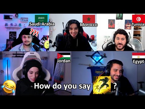 How different are the Arabic dialects from each other! | تحدي اللهجات العربية (MAR, SA, EG, JO, TN)