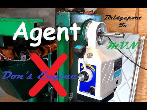 Millrite power feed short: Excerpt video of the Bridgeport to Burke MVN powerfeed adapt.