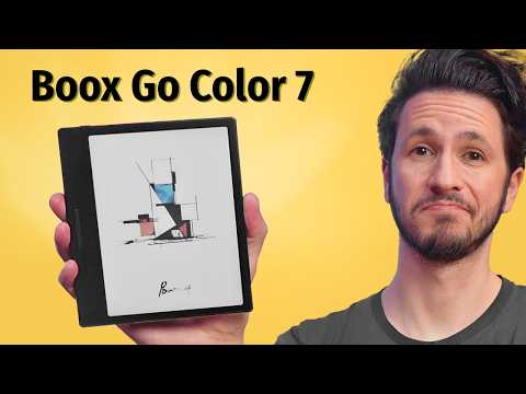 Perfect Blend of E-Reader and Tablet? Boox Go Color 7 REVIEW