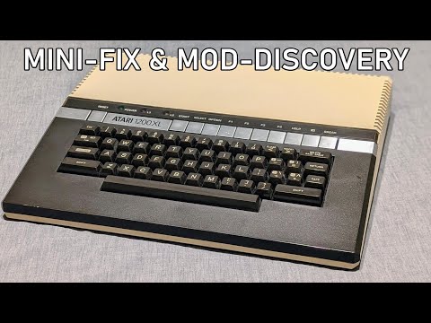 Atari 1200XL Mini-Repair and Mod-Discovery