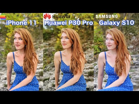iPhone 11 VS Huawei P30 Pro VS Samsung Galaxy S10 - Camera Comparison!