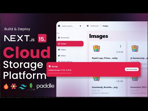 Build & Deploy a Full-Stack SaaS Google Drive Clone | Next.js 15 Tutorial with React Query & Hono.js