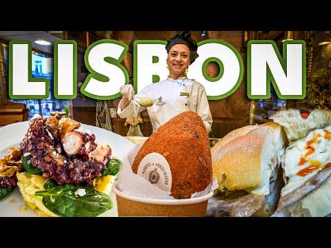 Lisbon STREET FOOD Tour: 8 Snacks You Can’t Miss! 🇵🇹