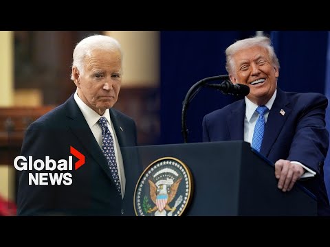 Trump calls Biden a "sleepy son of a bi**h", berates Somali immigrants, Rep. Omar