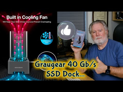 Graugear 40 Gb/s  USB4 SSD Dock ... Handy!
