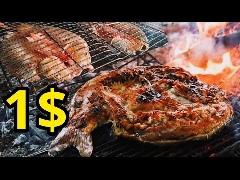 راز ماهی کبابی معروف اهواز: از آکواریوم تا سفره شما در کمتر از 10 دقیقه!غذای خیابانی 🇮🇷| Street food