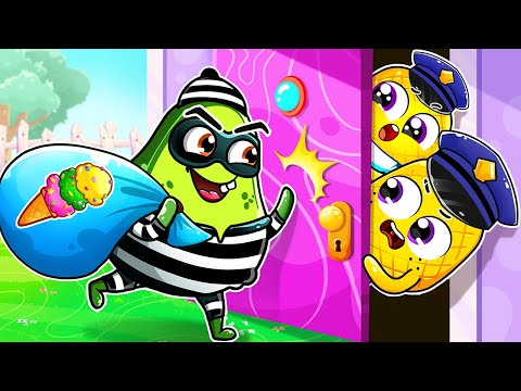 Knock Knock, Who's at the Door?👮‍♂️| Learn Safety Rules | YUM YUM - Funny Kids Songs