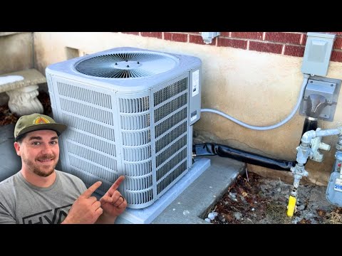 How To ADD Central Heating & Air Conditioning To Your Home From Start To Finish!