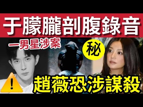 于朦朧案驚人內幕！剖腹錄音曝光！聲帶與「一名男星完全吻合！國內外「專業分析」生前錄音「絕無造假！」趙薇接受訪問「自爆曾經殺人！」 #于朦朧內幕 #真相