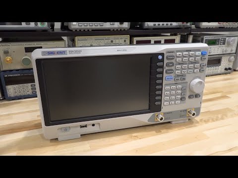 TSP #104 - Siglent SSA3032X 9kHz - 3.2GHz Spectrum Analyzer / TG Review, Teardown & Experiment