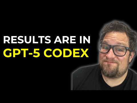 GPT 5 - Codex is a fantastic AI model for coding, but...
