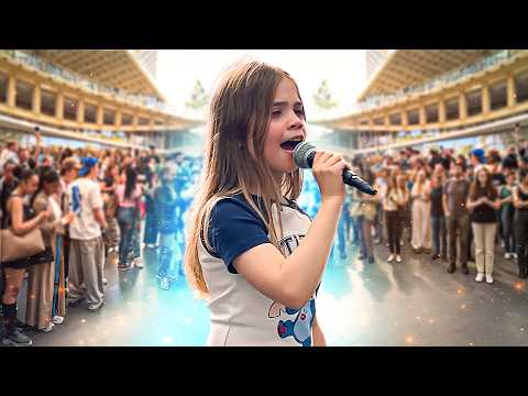 Amazing 9 year old singer performs SHALLOW by Lady Gaga with us 🤯