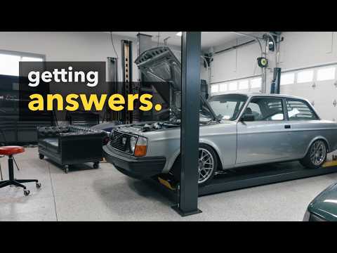 Diagnosing the health of my 5-Cylinder Turbo-Swapped Volvo 242 after a disastrous first drive.