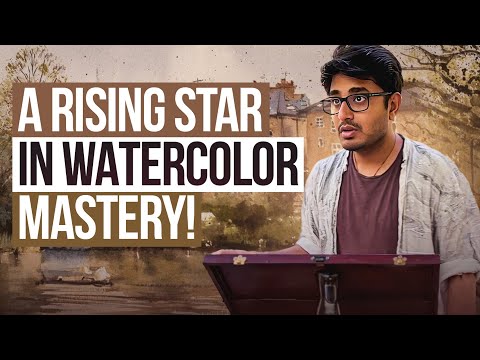 Watch Watercolor’s Brightest Talent: Harsh Agrawal