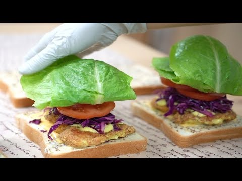 Korean Cafe :: How to Make Delicious Chicken Sandwiches /recipe
