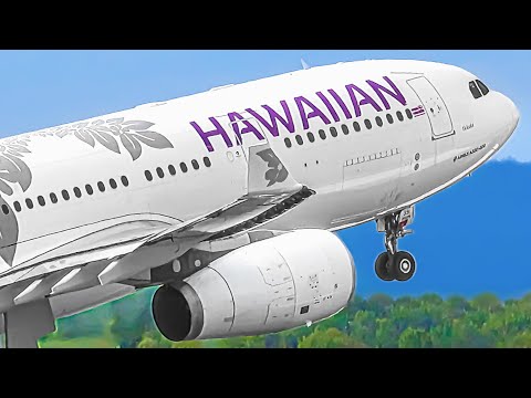 ✈️ 100 TAKEOFFS & LANDINGS in 1 HOUR 🇺🇸 Portland Airport Plane Spotting [PDX/KPDX]