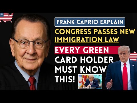 Congress Passes New Immigration Law - Every Green Card Holder MUST Know This! | American Lawcast