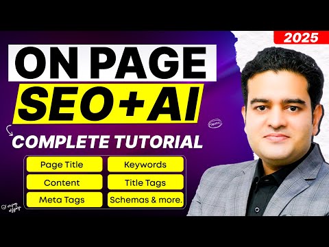 On Page SEO Full Course with AI 2025 | Become On Page SEO Expert | #onpageseo #seowithai #seo
