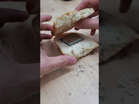 can bread prevent a CPU from breaking in the mail?