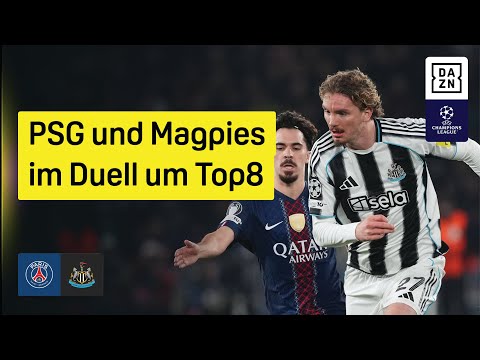 Paris Saint-Germain - Newcastle | UEFA Champions League | DAZN HighlightsPSG