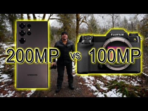 Samsung Galaxy S23 Ultra Camera vs Pro Camera (Fujifilm GFX 100S)