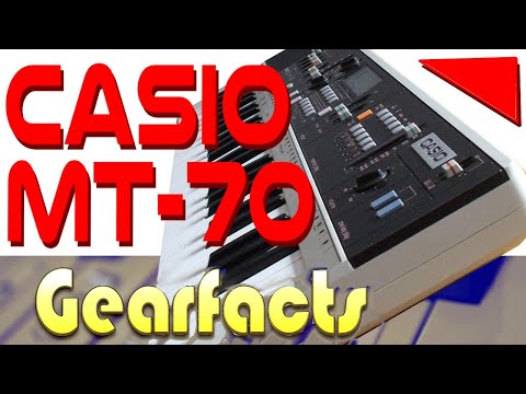Casio MT-70: Feels like a robot's dream