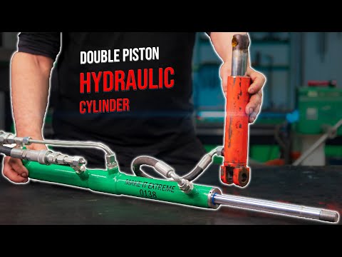 Double Piston Hydraulic Cylinder - How does it work?