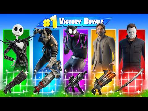 The *RANDOM* HALLOWEEN BOSS Challenge! (Fortnite)