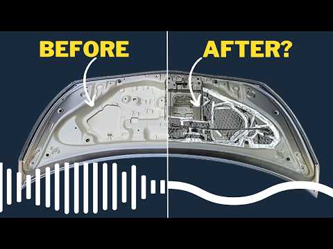 Is Soundproofing Your Car Hood WORTH IT!?