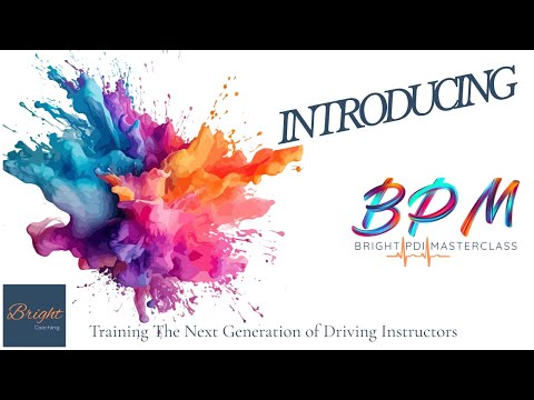 Introducing BPM - Welcome to the Bright PDI Masterclass