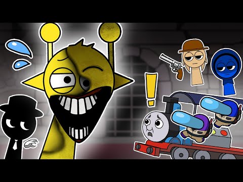 CHOO CHOO CHARLES vs SPRUNKI &amp; GHOSTBUSTERS EP.8 I Amons Us Animation