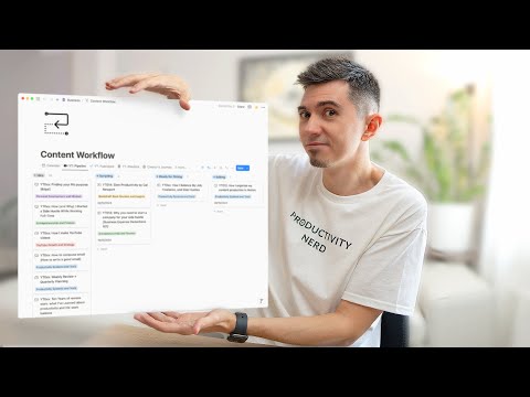 My Ultimate Notion Setup For Organising Content Creation