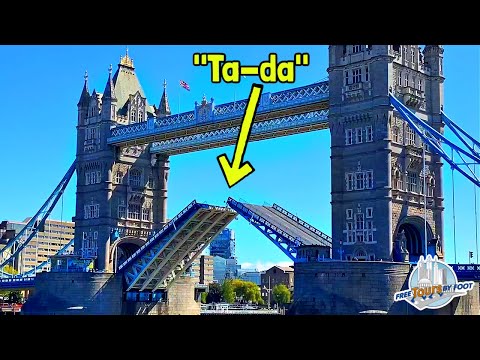 London Tower Bridge Opening and Walk Across