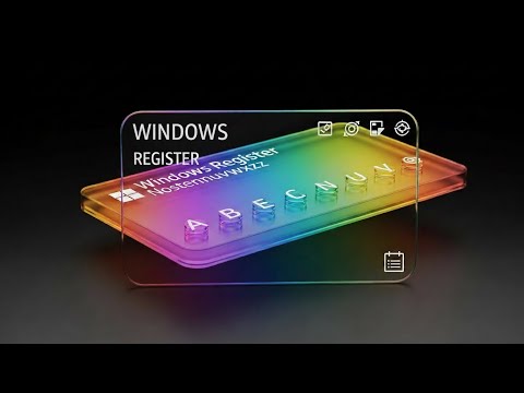 Windows filesystem: Registry and System Restore