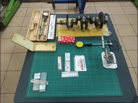 Plastigauge измеряем зазоры во вкладышах коленвала.