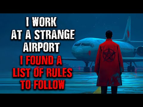 "I Work At a Strange AIRPORT...I Found A List of RULES TO FOLLOW!" Creepypasta