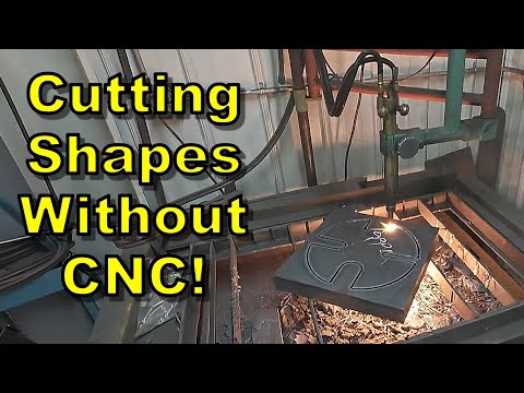 Cutting A New Daisy Plate For The Arbor Press | Old School Plate Cutting A Complex Shape Without CNC