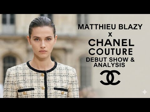 Mark Matthieu Blazy’s Chanel couture debut.