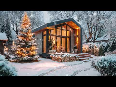 Snowy Cabin Morning Ambience ❄️ Classical Piano Music for Coffee, Relaxation & Focus
