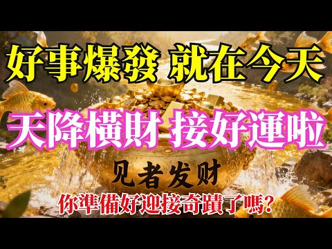 ⚠️ 好事全面爆發！💫宇宙驚喜已排好， 宇宙已為你排好所有驚喜✨你將全面進入好事爆發, 好事連連、心想事成, 命定的驚喜與豐盛