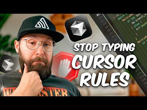 Cursor Rules guide for lazy devs. Setup rules in minutes with this quick tutorial!