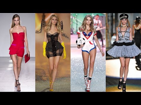 Cara Delevingne Fiercest Runway Compilation