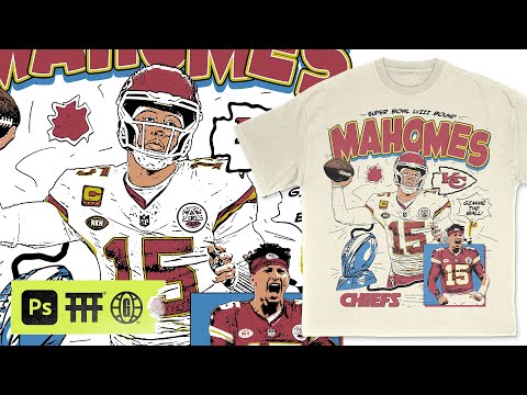 Turn PHOTOS Into COMIC BOOK Style Graphics (Photoshop Tutorial) ©2024