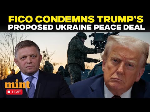 Live: Fico Denounces Trump's Peace Plan, While Accusing EU Of Zero Influence | Ukraine War| Zelensky